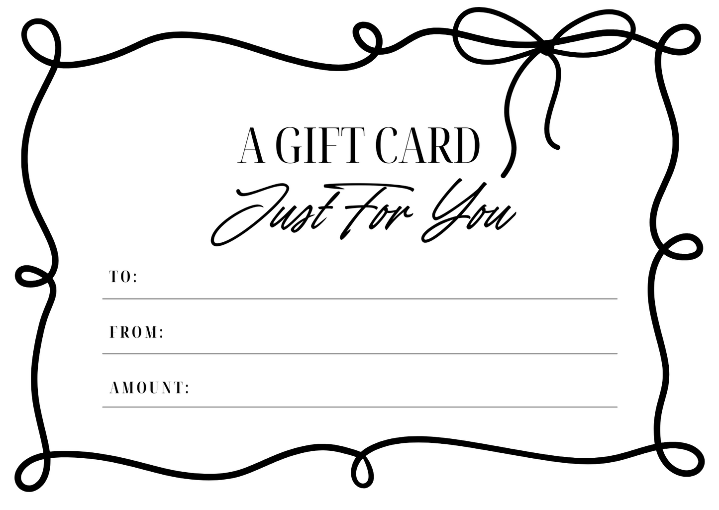 GIFT CARD