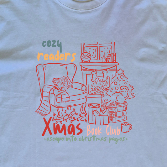 Cozy Book Club Chrissy Tee