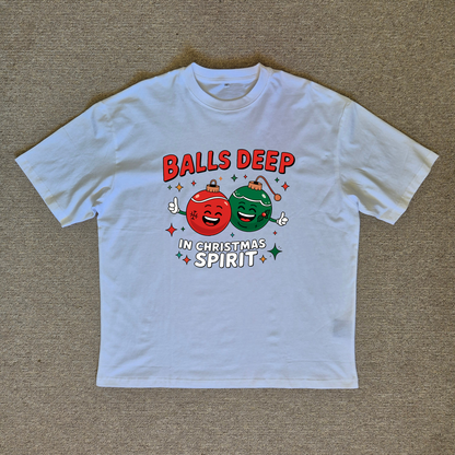 Balls Deep Chrissy Tee