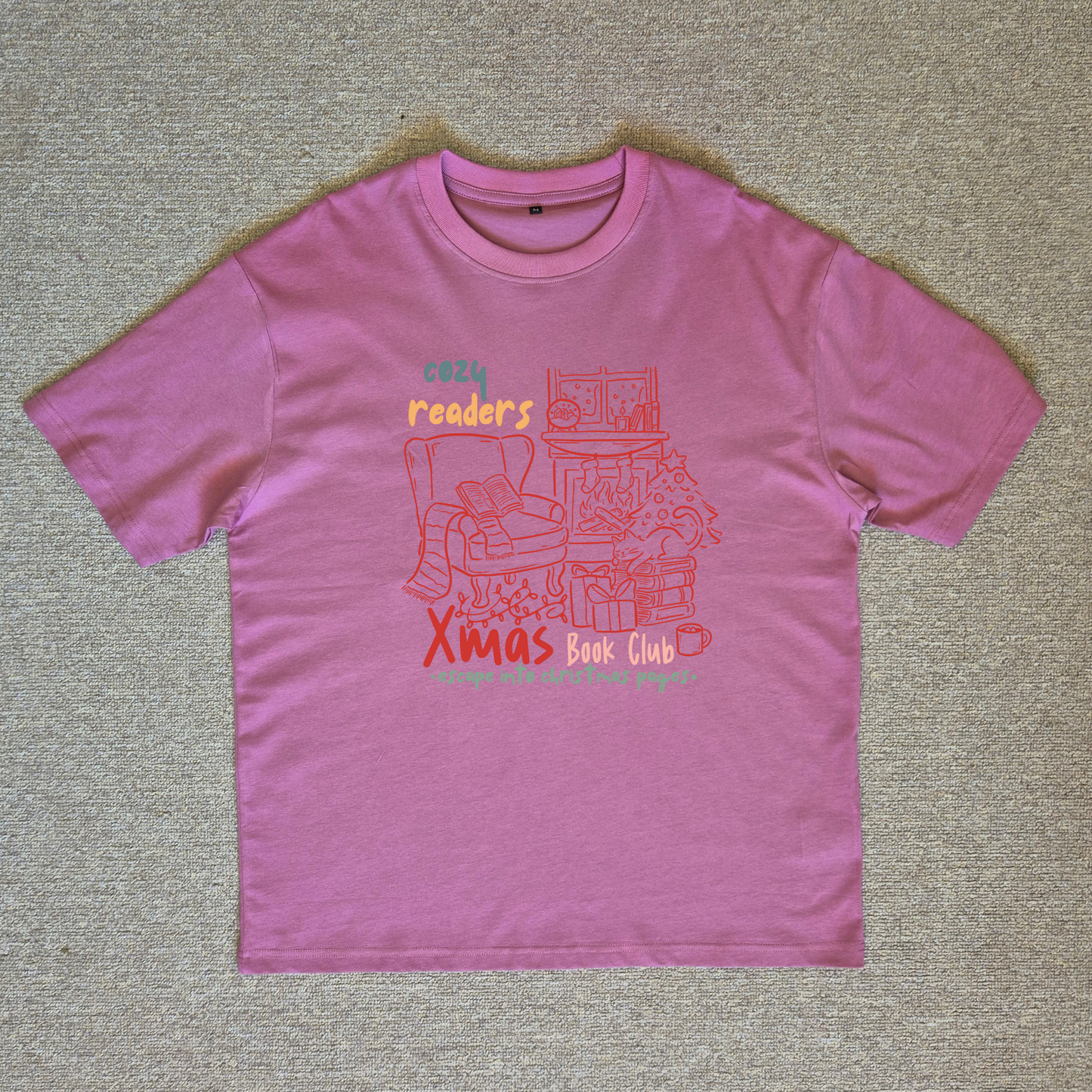 Cozy Book Club Chrissy Tee