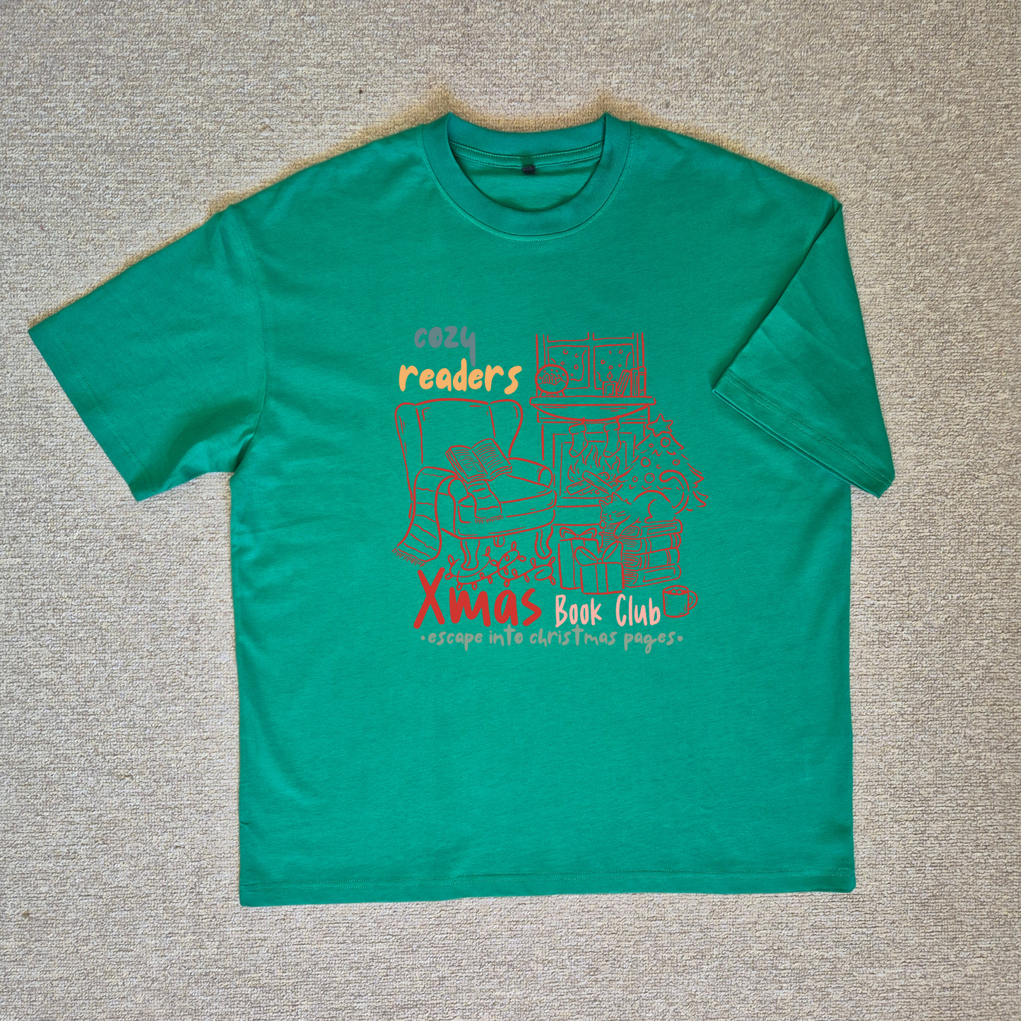 Cozy Book Club Chrissy Tee